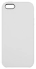 Чехол силиконовый гладкий Soft Touch iPhone 5/ 5S/ SE, белый (без логотипа)
