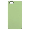 Чехол силиконовый гладкий Soft Touch iPhone 5/ 5S/ SE, зеленый (без логотипа)