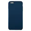 Чехол силиконовый гладкий Soft Touch iPhone 5/ 5S/ SE, космический синий №35