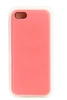 Чехол силиконовый гладкий Soft Touch iPhone 5/ 5S/ SE, розовый №6