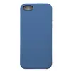 Чехол силиконовый гладкий Soft Touch iPhone 5/ 5S/ SE, серо-синий №38