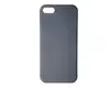 Чехол силиконовый гладкий Soft Touch iPhone 5/ 5S/ SE, темно-серый (без логотипа)