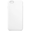 Чехол силиконовый гладкий Soft Touch iPhone 6 Plus/ 6S Plus, белый (без логотипа)