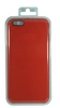 Чехол силиконовый гладкий Soft Touch iPhone 6 Plus/ 6S Plus, красный №14