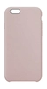 Чехол силиконовый гладкий Soft Touch iPhone 6/ 6S, розовый песок (без логотипа)