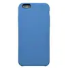 Чехол силиконовый гладкий Soft Touch iPhone 6/ 6S, светло-синий №53