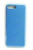 Чехол силиконовый гладкий Soft Touch iPhone 7 Plus/ 8 Plus, голубой №16