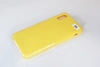 Чехол силиконовый гладкий Soft Touch iPhone X/ XS, желтый (без логотипа)