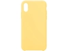 Чехол силиконовый гладкий Soft Touch iPhone X/ XS, желтый №4, 40