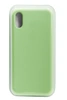 Чехол силиконовый гладкий Soft Touch iPhone X/ XS, зеленый №1
