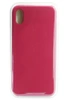 Чехол силиконовый гладкий Soft Touch iPhone XR, бордовый №35