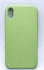 Чехол силиконовый гладкий Soft Touch iPhone XR, зеленый №1,31