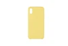 Чехол силиконовый гладкий Soft Touch iPhone XR, светло-желтый №51
