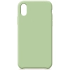 Чехол силиконовый гладкий Soft Touch iPhone XS Max, зеленый (без логотипа)