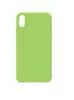 Чехол силиконовый гладкий Soft Touch iPhone XS Max, зеленый №1