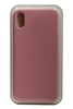 Чехол силиконовый гладкий Soft Touch iPhone XS Max, розовый №6