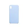 Чехол силиконовый гладкий Soft Touch iPhone XS Max, светло-синий (№53)