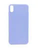 Чехол силиконовый гладкий Soft Touch iPhone XS Max, светло-сиреневый №5, 47