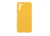 Чехол силиконовый матовый Huawei Honor 10X Lite, желтый