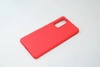 Чехол силиконовый матовый Huawei Honor 30 Pro/ 30 Pro + , красный