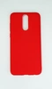 Чехол силиконовый матовый Huawei Nova 2i/ Mate 10 Lite, красный