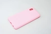 Чехол силиконовый матовый Samsung A01 Core (SM-A013), розовый