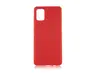 Чехол силиконовый матовый Samsung A72, красный