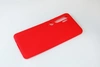 Чехол силиконовый матовый Xiaomi Mi Note 10/ 10 Pro/ CC9 Pro, красный