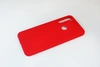Чехол силиконовый матовый Xiaomi Redmi Note 8T, красный