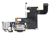 Шлейф iPhone 6S на разъем зарядки, разъем гарнитуры и микрофон, Черный (OR100%)