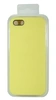 Чехол силиконовый гладкий Soft Touch iPhone 5/ 5S/ SE, желтый №4