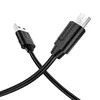 USB кабель micro USB BOROFONE BX55 Harmony (100см, 2,4A), черный
