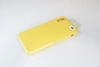 Чехол силиконовый гладкий Soft Touch iPhone XR, желтый (без логотипа)