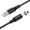 USB кабель Lightning BOROFONE BX41 Amiable магнитный (100см, 2,4A), черный