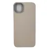 Чехол силиконовый гладкий Soft Touch iPhone 14 Plus, бежевый №10 (закрытый низ)