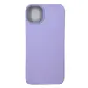 Чехол силиконовый гладкий Soft Touch iPhone 14 Plus, светло-сиреневый №47 (закрытый низ)