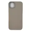 Чехол силиконовый гладкий Soft Touch iPhone 14 Plus, серый №23 (закрытый низ)
