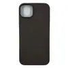 Чехол силиконовый гладкий Soft Touch iPhone 14 Plus, темная олива №22 (закрытый низ)