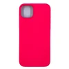 Чехол силиконовый гладкий Soft Touch iPhone 14 Plus, фуксия (пурпурный) №62 (закрытый низ)