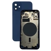Задняя крышка/ Корпус iPhone 12 в сборе с рамкой, синий (CE)