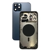 Задняя крышка/ Корпус iPhone 12 Pro Max в сборе с рамкой, синий (CE)