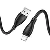 USB кабель micro USB HOCO X61 Ultimate silicone (100см. 2.4A), черный