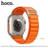 Нейлоновый ремешок Apple Watch (38/ 40/ 41 мм) HOCO WA13 Alpine loop Original Series, оранжевый