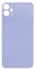 Задняя крышка iPhone 11 стеклянная, легкая установка, фиолетовая (CE)