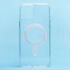 Чехол силиконовый MagSafe с анимацией iPhone 14 Plus, прозрачный