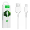 USB кабель micro USB HOCO X20 (300см, 2,4A), белый