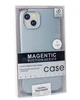 Чехол Piblue iPhone 14 Plus Silicone MagSafe, голубой