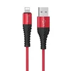 Кабель USB - Apple lightning Hoco X38 Cool Charging  100см 2,4A  (red)