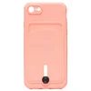 Чехол-накладка - SC304 с картхолдером для "Apple iPhone 7/iPhone 8/iPhone SE 2020" (light pink) (208665)
