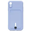 Чехол-накладка - SC304 с картхолдером для "Apple iPhone XR" (light violet) (208678)